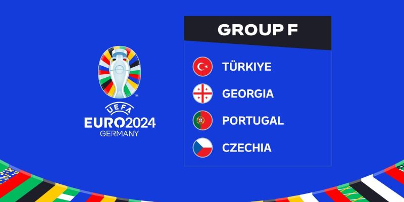 Đội tuyển Gruzia rơi vào một bảng đấu khó tại Euro 2024