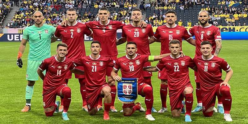 Đội tuyển Serbia lần đầu tham dự chung kết Euro 