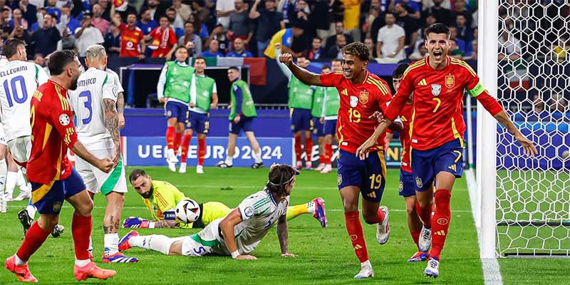 Tây Ban Nha nếu thắng vòng 1/8 có thể sẽ chạm trán những cái tên khác như Đức, Bồ Đào Nha,...