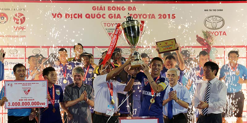Becamex Bình Dương là tên tuổi lớn của bóng đá Việt Nam