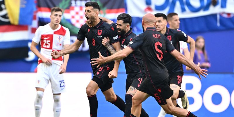 Thời điểm diễn ra trận Croatia vs Albania trong Bảng Euro