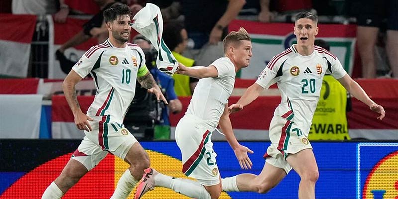Hungary đã chơi năng nổ và có trận đấu hay nhất từ đầu giải
